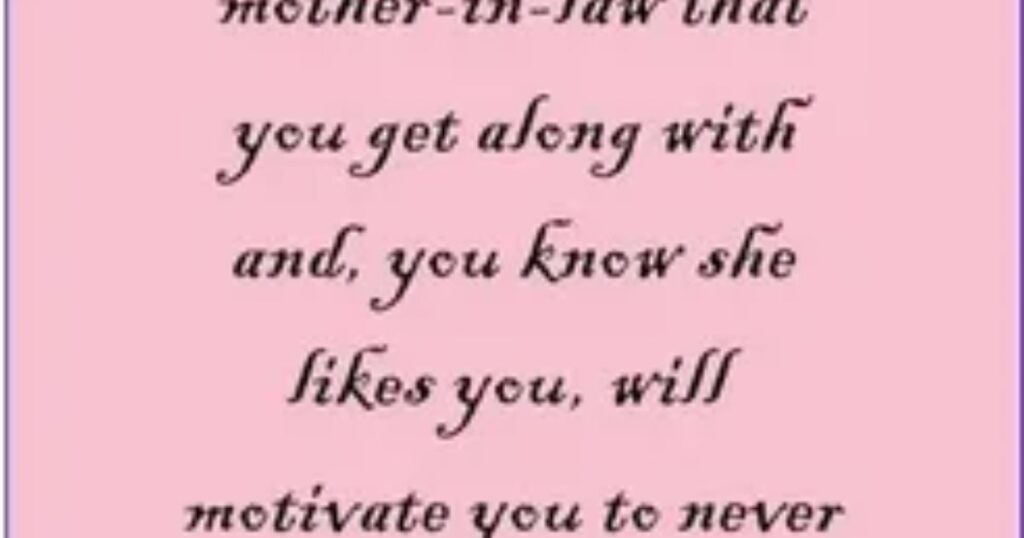 Touching and Heartfelt Messages for Mother-in-Law