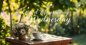 60 Good Morning Wednesday Wishes, Blessings, and Quotes