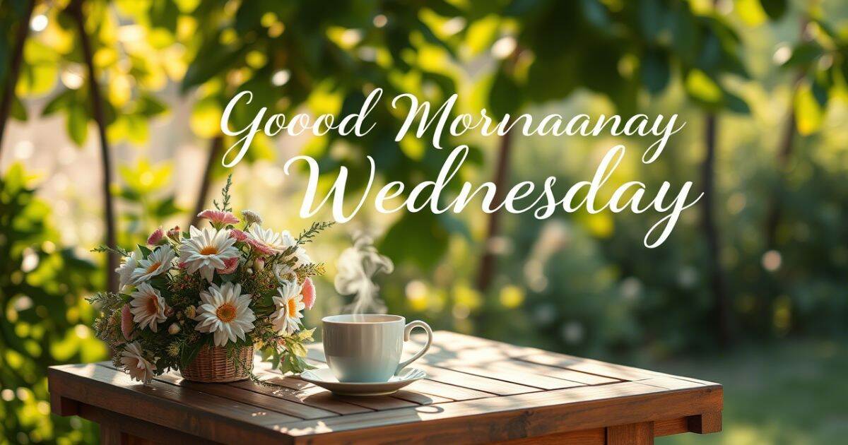 60 Good Morning Wednesday Wishes, Blessings, and Quotes