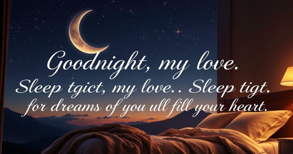 90 Heart-Touching Goodnight Messages to Warm the Heart