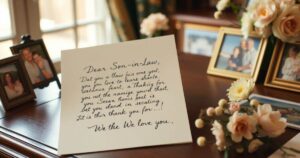 Heart Touching Letters to My Son in-Law