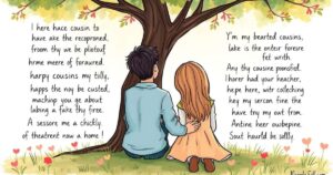 70+ Heart Touching Messages for Cousin (Male and Female)