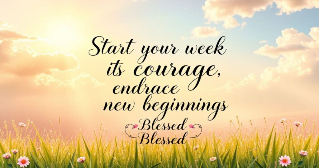 52+ Inspiring Good Morning Monday Quotes and Blessings