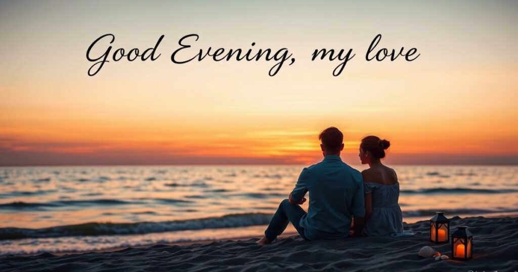 Uplifting Good Evening Messages and Blessings to Share