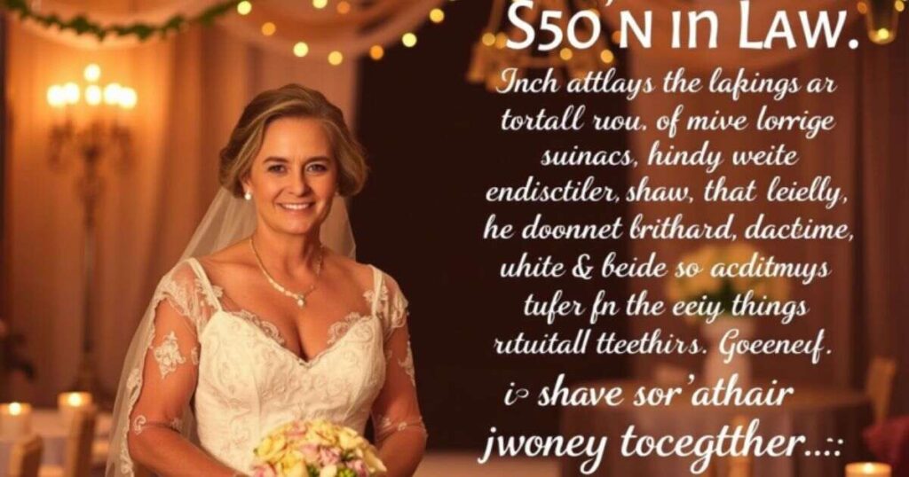 Heart Touching Letters to My Son in-Law