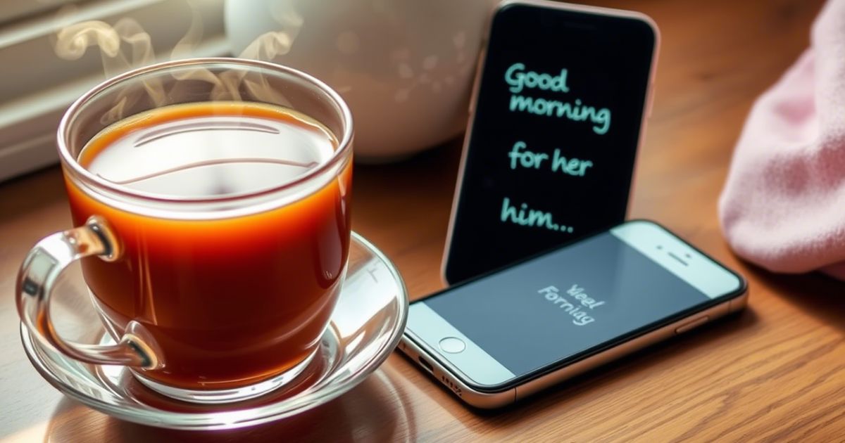 Sweet & Flirty Good Morning Texts for Her and Him