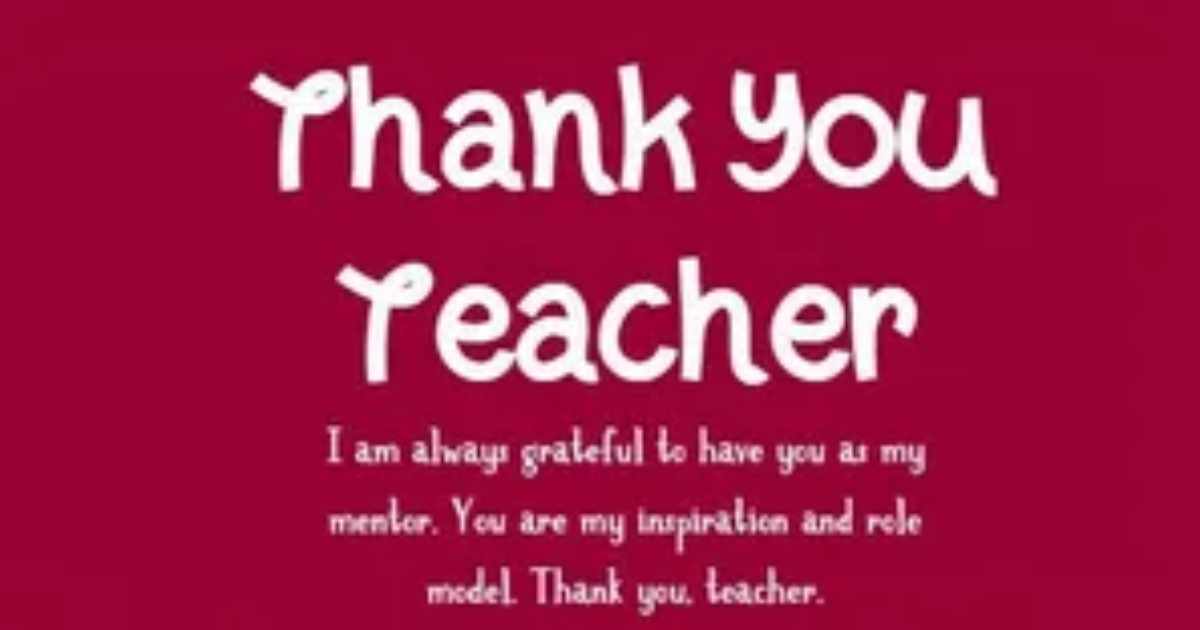 40+ Best Thank You Teacher Messages From Parents to Show Your Appreciation Teachers shape the future, one child at a time. That’s why sending Best Thank You Teacher Messages From Parents means so much. These small acts of gratitude show teachers they’re seen, valued, and appreciated. Whether it's a quick parent message, a heartfelt sentence, or a warm teacher appreciation note, it reminds them their work truly matters. Thank You Teacher Messages From Parents are powerful. They’re short, personal, and filled with emotional thank you words. They can be shared during the school year, at the end of term, or even after a big milestone. A kind word can lift a teacher’s spirit and make their day better. When parents take a moment to send thank you teacher messages, they build stronger school-home connections. Use these heartfelt words to express your feelings and let your child’s teacher know the impact they’ve had. A simple message can leave a lifelong impression. Heartfelt Thank You Teacher Message from Parent When a teacher truly touches a child’s life, the gratitude felt by parents is deep and lasting. Heartfelt Thank You Teacher Messages From Parents offer a sincere way to express how much their dedication, love, and guidance mean. These messages go beyond simple appreciation ,they speak from the soul. Whether your child overcame struggles, discovered a passion, or just felt safe and supported, these words help express the love and thanks teachers deserve. Here are some truly heartfelt thank you messages that show how much we care: Thank you for being the teacher who saw the best in our child, even on the hardest days. Your belief in them changed everything. You didn’t just educate ,you nurtured, inspired, and empowered. We’re forever grateful for the love you poured into our child’s life. From the bottom of our hearts, thank you for being the steady, loving presence our child needed to bloom. Your patience and warmth gave our child the confidence to try, to fail, and to try again. Thank you for being their guide and cheerleader. Thank you for helping our child feel proud of who they are. Your encouragement helped shape their self-worth in the most beautiful way. What you’ve given our child can’t be measured ,hope, courage, and love. We’ll carry gratitude for you in our hearts. You are the kind of teacher that every parent wishes for and every child deserves. Thank you for giving our child your very best. Because of you, our child looks forward to learning. That is the greatest gift a teacher can give. Thank you for making such a difference. Your love, your wisdom, your guidance ,it all meant more than words can express. Thank you for walking this journey with our child. Teachers like you don’t just teach lessons. You leave lifelong imprints on hearts. Thank you for being part of our child’s story. Professional Thank You Messages to Teachers from Parents A professional thank you doesn’t have to be stiff or formal ,it should be warm, respectful, and meaningful. Professional Thank You Teacher Messages From Parents are ideal for emails, cards, or school functions where you want your appreciation to be clearly expressed in a polished, sincere way. These messages help show that while your tone may be professional, your gratitude is deeply personal. Thank you for your dedication to our child’s academic and personal development. Your efforts have made a lasting impact on their future. We appreciate the structure, guidance, and encouragement you’ve provided throughout the school year. Your professionalism sets a powerful example. Your consistent communication and support have helped our child thrive in both academics and self-confidence. Thank you for your unwavering efforts. Thank you for upholding high standards while showing empathy and care. Our child has grown in knowledge and character under your guidance. We are truly grateful for your timely feedback, thoughtful lessons, and commitment to educational excellence. Your influence goes beyond the classroom. Thank you for partnering with us in our child’s education. Your professionalism, reliability, and kind support are greatly appreciated. Your teaching style is both structured and inspiring. Thank you for creating a classroom where students feel safe, challenged, and motivated. We sincerely thank you for fostering a respectful, inclusive, and productive learning environment. It’s made a difference in our child’s attitude toward learning. Your calm leadership and clear communication have helped both students and parents stay on track. Thank you for being a dependable and effective educator. Thank you for going the extra mile ,attending to each student’s needs while maintaining professionalism and grace. You truly make an impact. Funny Thank You Message to Teacher from Parent Teachers deserve medals, trophies, and maybe even a vacation... especially after handling a classroom full of energetic kids! As parents, we know teaching isn’t easy ,it takes superpowers, caffeine, and a great sense of humor. Funny Thank You Teacher Messages From Parents bring laughter and light-hearted appreciation to the incredible patience and dedication that educators show every day. Here are some funny but heartfelt thank you messages for teachers ,from one tired parent to one patient hero in the classroom. Thank you for surviving another year with our child. We don’t know how you did it ,but we’re glad someone has the nerves of steel! You taught our child math and manners? Are you sure you’re not a wizard in disguise? Thanks for being the magical miracle we all needed. We can’t thank you enough for teaching our kid…and for returning them in one piece every day. You deserve a raise and maybe a nap. Our child learned stuff we can’t even remember. Thank you for making us look smarter by comparison. You're the real MVP of this household! Thank you for turning chaos into learning and snacks into motivation. Your daily patience should honestly be studied by science. We know our child talks... a lot. Thank you for not running away and instead turning the noise into knowledge. You're a true hero! If teaching were an Olympic sport, you'd win gold, coffee, and unlimited early dismissals. Thank you for being faster than excuses and stronger than homework meltdowns. Thanks for teaching more than ABCs ,like how to share crayons without starting World War III. You’re not just a teacher, you’re a peacekeeper. You’ve somehow made learning more fun than screen time. That’s a miracle in itself. Thank you for defeating YouTube, one lesson at a time! We suspect you have superpowers ,because there’s no other way anyone could handle 25 kids, five subjects, and zero breakdowns. Thank you for everything! Thanks for helping our child grow ,and for not calling us every time they lost a pencil or “accidentally” glued their notebook shut. You deserve more than a thank you ,maybe a lifetime supply of coffee and noise-canceling headphones. Thanks for sticking around when most would’ve run. We send our child to school with snacks. You send them back with wisdom, manners, and funny stories. Thank you for doing the hard part! If patience were money, you’d be a billionaire by now. Thanks for investing your sanity into shaping young minds (especially our wild one). Thank you for being the teacher who laughs with the kids, keeps calm during chaos, and still grades papers. You’ve earned a permanent summer break. Emotional Thank You Message for Teacher from Parent Some teachers leave marks not just in notebooks, but on hearts. As parents, we see the emotional impact of a kind, understanding, and supportive teacher in our child’s life. Emotional Thank You Teacher Messages From Parents show the deep appreciation we feel when educators go above and beyond to make a difference. Whether it's guiding through tough moments or celebrating the little victories, teachers create lifelong memories. Below are emotional thank you messages to express our deep and genuine appreciation. Thank you for believing in our child when they didn’t believe in themselves. Your kindness has changed their life in ways we’ll always be grateful for. You’ve been more than a teacher ,you’ve been a safe space. Thank you for helping our child feel seen, valued, and truly understood every day. Through every challenge, you stood by our child. Your support brought tears of relief and joy. We can’t thank you enough for being so selfless. You didn’t just teach lessons ,you gave our child courage, hope, and strength. Your care has touched our hearts in ways we can never repay. Thank you for helping our child through a difficult year. Your words comforted them in ways even we couldn’t. You’ve made an unforgettable difference. Watching our child smile again after struggling was a blessing. That smile came from your patience and love. Thank you for being a true guide. Your compassion helped shape our child into someone braver and kinder. Thank you for being there, not just in class, but in their heart as well. Some teachers teach. You heal. Thank you for helping our child feel confident, calm, and cared for during their most uncertain moments. We’re forever grateful. You brought light to our child’s darkest days. Thank you for your endless patience, your warm heart, and your belief in their quiet strength. The care you gave when our child needed it most will never be forgotten. You made them feel safe, supported, and capable of anything. Thank you for never giving up on our child, even when things were tough. Your faith helped them keep going ,and helped us sleep at night. You saw past grades and behavior. You saw a child trying. Thank you for reaching their heart when others only focused on the surface. We cried, too ,knowing someone finally understood our child. Thank you for the empathy, love, and belief that have truly transformed their world. You’ve taught lessons far beyond books ,lessons of hope, love, resilience, and kindness. Thank you for shaping not just minds, but souls. Thank you for becoming part of our child’s story ,the part filled with encouragement, strength, and unconditional support. We’ll never forget what you’ve done for them. End-of-Year Thank You Message for Teacher from Parent As the school year comes to a close, we reflect on the incredible impact teachers have made. Their support, patience, and encouragement have helped shape not only minds but hearts. A simple thank you can express the deep gratitude we feel as parents. Here are end-of-year thank you messages to honor the dedication and care of amazing teachers. Thank you for guiding our child through this school year. Your support, encouragement, and patience have meant the world to us and made a lasting difference. The growth we’ve seen in our child is remarkable. Thank you for teaching, caring, and inspiring them every single day. We appreciate you more than words can say. As the year ends, our hearts are full of gratitude. Thank you for helping our child learn, grow, and feel proud of themselves. Thank you for every lesson, smile, and moment of understanding. This year wouldn’t have been the same without your incredible care and dedication. The end of the year brings reflection ,and so much appreciation. Thank you for your commitment, kindness, and ability to make learning feel exciting and meaningful. You’ve made this school year truly special. Thank you for being such a positive force in our child’s life through every high and low. Thank you for your consistent support and warmth. Our child thrived under your guidance, and we’ll always remember this year because of your impact. It’s hard to say goodbye to such an amazing teacher. Thank you for filling this year with knowledge, kindness, and a love for learning. From the first day to the last, you’ve been a steady, kind presence. Thank you for giving our child a safe and inspiring place to grow. We’ve seen our child blossom this year, and it’s all thanks to you. Your efforts, big and small, never went unnoticed. Thank you sincerely. The school year is ending, but your lessons will stay in our child’s heart forever. Thank you for teaching them with love and patience. Your dedication through every challenge was incredible. Thank you for making this year smooth, successful, and full of joy for our child. Thank you for helping our child end the year stronger, smarter, and more confident. Your hard work has truly made a lasting impression on their journey. It’s not just what you taught ,it’s how you made our child feel seen and supported. Thank you for a school year we’ll always be grateful for. As we close the year, we just want to say thank you. You’ve made a difference that will echo in our child’s life for years. Thank You Message for Online Teacher from Parent Online teaching comes with its own unique set of challenges ,from technical hiccups to keeping kids focused in a digital world. Yet, some teachers go above and beyond, turning a screen into a place of connection and inspiration. Thank You Teacher Messages From Parents can be especially meaningful in this context, letting online teachers know that their digital dedication is seen and valued. Here are some short, sincere thank you messages for online teachers ,from grateful parents who witnessed the difference from the other side of the screen. Thank you for creating a warm and engaging online class. Even through the screen, your smile and support made our child feel welcome and ready to learn. Your effort to make learning fun, even virtually, hasn’t gone unnoticed. Thank you for bringing light and structure into our child’s day ,one Zoom call at a time. Teaching online takes heart, creativity, and superhuman patience. Thank you for staying committed and helping our child stay connected and motivated all year long. Despite the distance, you built real relationships with your students. Thank you for making our child feel seen, supported, and inspired from miles away. From emails to video lessons, your support never stopped. Thank you for always being there ,even when the Wi-Fi didn’t cooperate. Online learning was new for all of us, but you made it work with patience and care. Thank you for guiding our child with grace. Thank you for adjusting, adapting, and never giving up. Your flexibility and kindness helped our child keep learning, growing, and smiling every single day. Your voice, your encouragement, and your understanding made all the difference. Thank you for being a calm and constant presence behind the screen. It’s not easy teaching squares on a screen. Thank you for making virtual learning feel personal, meaningful, and full of connection. You turned digital lessons into real learning. Thank you for keeping things fun, focused, and full of heart ,despite all the online challenges. You made our living room feel like a classroom. Thank you for bringing education, encouragement, and structure into our child’s routine during online school. Thank you for your quick replies, patient answers, and tireless effort. Your online presence brought comfort and clarity to both students and parents. Even without physical classrooms, you built real bonds. Thank you for making our child feel part of a team ,even from a distance. You taught more than subjects ,you taught resilience, discipline, and focus. Thank you for helping our child stay on track and hopeful through online learning. We truly appreciate how you balanced technology and teaching with such care. Thank you for going above and beyond during this unusual shear. FAQ’s How can parents show appreciation to teachers at the end of the school year? Writing heartfelt thank-you-teacher-messages-from-parents is a great way to express how much their dedication and support meant throughout the school year. What’s a simple way to let a teacher know they made a difference? Sending short and meaningful thank you-teacher-messages-from-parents can show teachers how much their efforts impacted your child’s learning and confidence. Is it okay to write a short message instead of a gift? Yes, many teachers value thoughtful thank-you-teacher-messages-from-parents more than gifts. Kind words leave lasting impressions and are truly appreciated. When is the right time to thank a teacher during the school year? Anytime is the right time, but thank-you-teacher-messages-from-parents are especially meaningful at year-end, after exams, or when progress is seen. Can both parents send a message together? Absolutely! A joint note with warm thank-you-teacher-messages-from-parents adds a personal touch and shows united appreciation for a teacher’s efforts. Conclusion Saying thanks may seem simple, but Thank You Teacher Messages From Parents carry deep meaning. These short and heartfelt messages remind teachers that their hard work matters. A few words of teacher appreciation can brighten their day, strengthen school-home bonds, and make them feel truly valued. Whether it’s a quick thank you note, a message after exams, or one shared at the end of the year ,Thank You Teacher Messages From Parents are always meaningful. They don’t have to be long ,just sincere, honest, and full of gratitude. Keep sending love, thanks, and respect. A thoughtful message from a parent can leave a lasting impact. By sharing your teacher thank you messages, you help celebrate the people shaping our children’s future ,one lesson at a time. Meta Show your gratitude with heartfelt Thank You Teacher Messages From Parents. Perfect for any occasion to appreciate teachers in a simple way. thank-you-teacher-messages