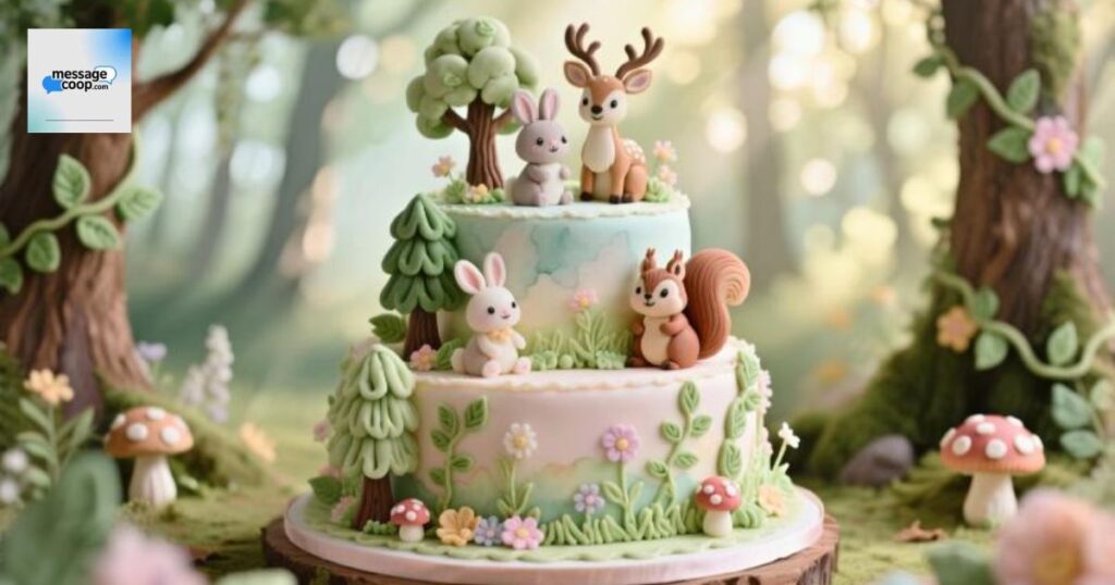 forest-animals-baby-shower-cake