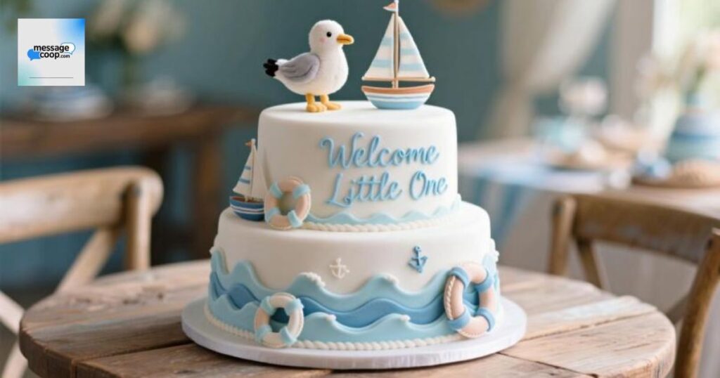 nautical-theme-baby-shower-cake